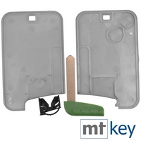 Repair Reparatur Satz Autoschlüssel Karte Smartkey Fernbedienung Austausch Gehäuse mit 2 Tasten + Notschlüssel Rohling + Drucktaste + Batterie komp Repair Reparatur Satz Autoschlüssel Karte Smartkey Fernbedienung Austausch Gehäuse mit 2 Tasten + Notschlüssel Rohling + Drucktaste + Batterie komp