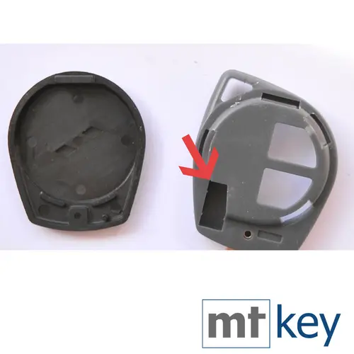 Autoschlüssel Funk Fernbedienung Austausch Gehäuse mit 2 Tasten + SZ11R Rohling + Batterie kompatibel mit Opel Agila Suzuki SX4 Alto Swift Splash Autoschlüssel Funk Fernbedienung Austausch Gehäuse mit 2 Tasten + SZ11R Rohling + Batterie kompatibel mit Opel Agila Suzuki SX4 Alto Swift Splash