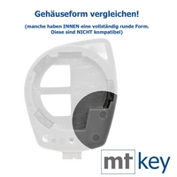 Autoschlüssel Funk Fernbedienung Austausch Gehäuse mit 2 Tasten + SZ11R Rohling + Batterie kompatibel mit Opel Agila Suzuki SX4 Alto Swift Splash Autoschlüssel Funk Fernbedienung Austausch Gehäuse mit 2 Tasten + SZ11R Rohling + Batterie kompatibel mit Opel Agila Suzuki SX4 Alto Swift Splash