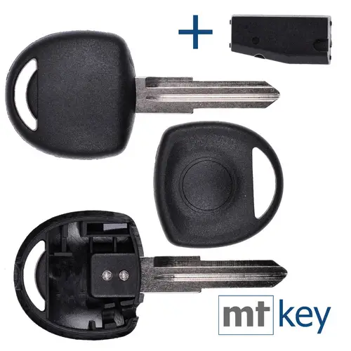 Auto Schlüssel Rohling HU46 + ID40 Transponder Kompatibel mit Opel Astra Combo Corsa Vectra Auto Schlüssel Rohling HU46 + ID40 Transponder Kompatibel mit Opel Astra Combo Corsa Vectra