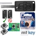 Repair Reparatur Satz Autoschlüssel Funk Fernbedienung Austausch Gehäuse mit 4 Tasten + HU83 Rohling + Batterie kompatibel mit Citroen C8 Repair Reparatur Satz Autoschlüssel Funk Fernbedienung Austausch Gehäuse mit 4 Tasten + HU83 Rohling + Batterie kompatibel mit Citroen C8