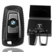 Auto Schlüssel Echt Carbon Schutz Hülle Hardcover Schwarz kompatibel mit BMW F20 F21 F22 F23 F30 F31 F34 F32 F26 F25 KEYLESS SMARTKEY Auto Schlüssel Echt Carbon Schutz Hülle Hardcover Schwarz kompatibel mit BMW F20 F21 F22 F23 F30 F31 F34 F32 F26 F25 KEYLESS SMARTKEY