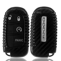 Auto Schlüssel Echt Carbon Schutz Hülle Hardcover Schwarz kompatibel mit JEEP Compass Renegade KEYLESS SMARTKEY Auto Schlüssel Echt Carbon Schutz Hülle Hardcover Schwarz kompatibel mit JEEP Compass Renegade KEYLESS SMARTKEY