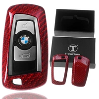 Auto Schlüssel Glasfaserverstärkte Schutz Hülle Hardcover Rot Carbon-Optik kompatibel mit BMW F20 F21 F22 F23 F30 F31 F34 F32 F26 KEYLESS SMARTKEY Auto Schlüssel Glasfaserverstärkte Schutz Hülle Hardcover Rot Carbon-Optik kompatibel mit BMW F20 F21 F22 F23 F30 F31 F34 F32 F26 KEYLESS SMARTKEY