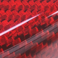 Auto Schlüssel Glasfaserverstärkte Schutz Hülle Hardcover Rot Carbon-Optik kompatibel mit VW Polo 6R 6C AW Golf AU Jetta VI Klappschlüssel Auto Schlüssel Glasfaserverstärkte Schutz Hülle Hardcover Rot Carbon-Optik kompatibel mit VW Polo 6R 6C AW Golf AU Jetta VI Klappschlüssel