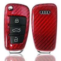 Auto Schlüssel Glasfaserverstärkte Schutz Hülle Hardcover Rot Carbon-Optik kompatibel mit Audi A1 8X A3 8V A4 B7 A6 C6 TT 8J Q3 8U Q7 4L Klappschl Auto Schlüssel Glasfaserverstärkte Schutz Hülle Hardcover Rot Carbon-Optik kompatibel mit Audi A1 8X A3 8V A4 B7 A6 C6 TT 8J Q3 8U Q7 4L Klappschl