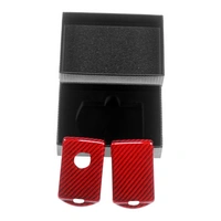 Auto Schlüssel Glasfaserverstärkte Schutz Hülle Hardcover Rot Carbon-Optik kompatibel mit Volvo S60 V60 S90 XC40 XC60 XC90 KEYLESS SMARTKEY Auto Schlüssel Glasfaserverstärkte Schutz Hülle Hardcover Rot Carbon-Optik kompatibel mit Volvo S60 V60 S90 XC40 XC60 XC90 KEYLESS SMARTKEY