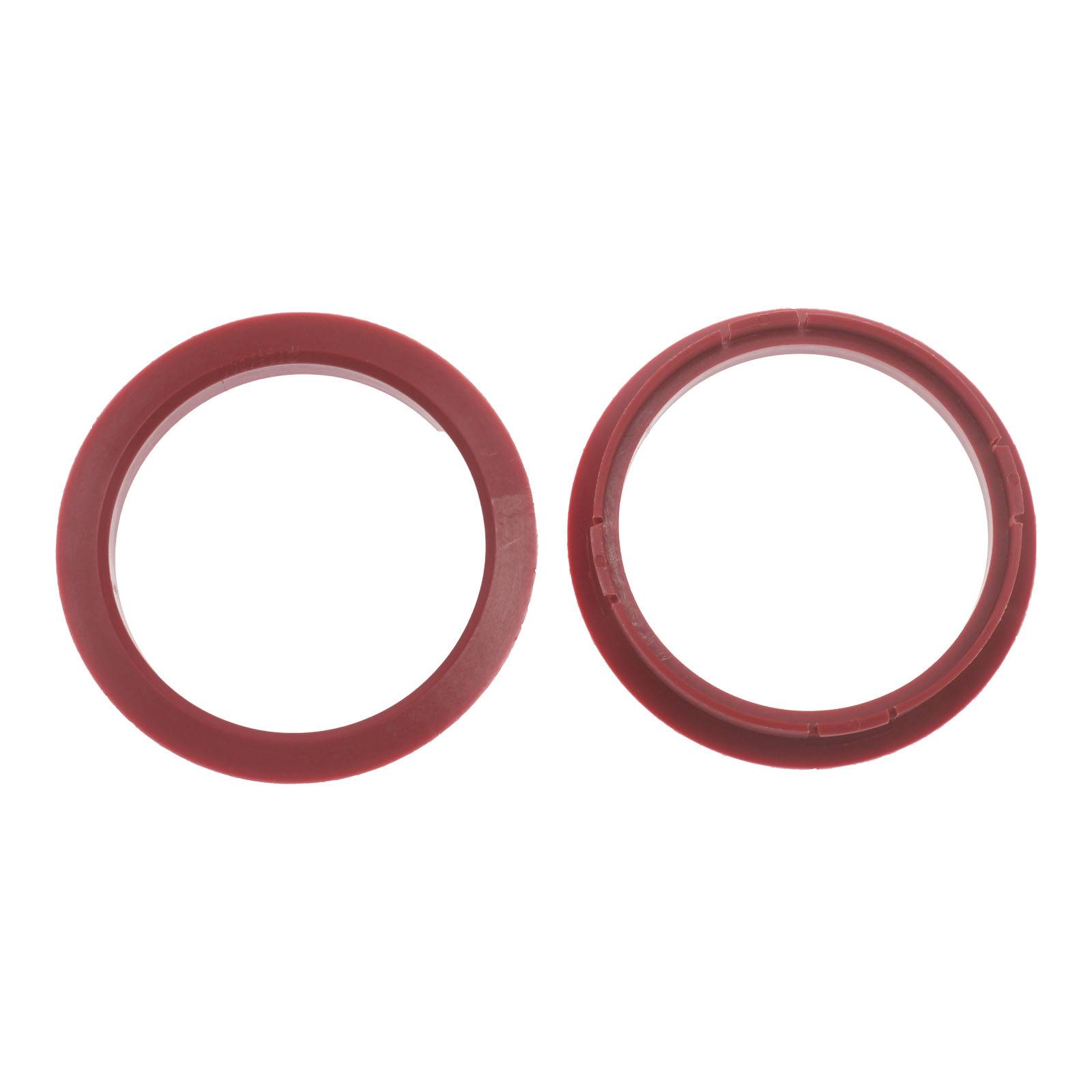 4x BRANDT Zentrierringe 72,5 x 64,1 mm Rot Radnabe Felgen Ringe