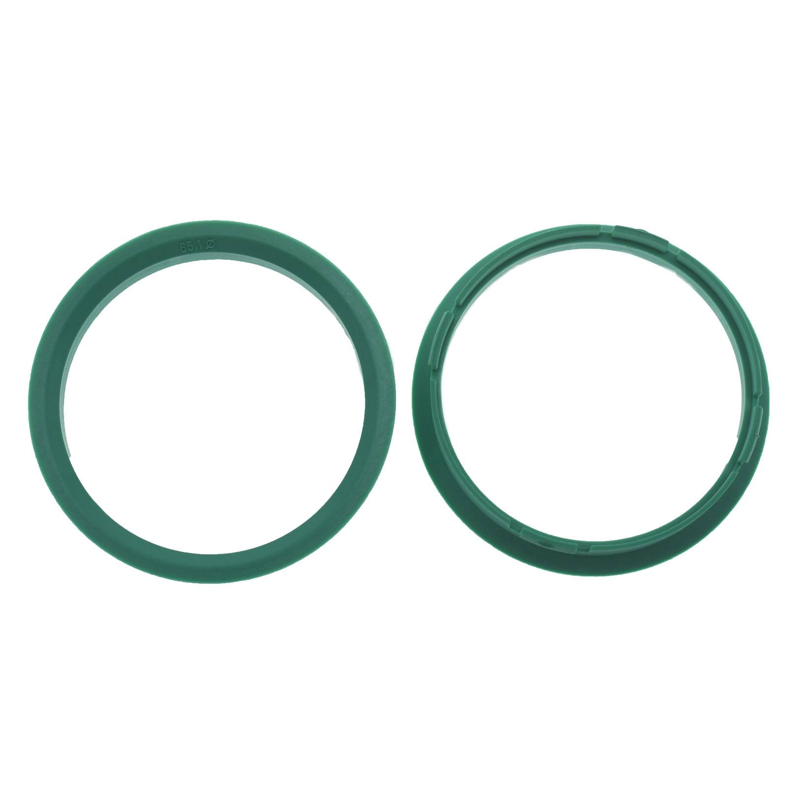 4x BRANDT Zentrierringe 70,0 x 65,1 mm Mint Radnabe Felgen Ringe + 1x Reifen Kreide Fett Stift