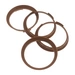 4x BRANDT Zentrierringe 70,4 x 65,1 mm Hellbraun Radnabe Felgen Ringe 4x BRANDT Zentrierringe 70,4 x 65,1 mm Hellbraun Radnabe Felgen Ringe