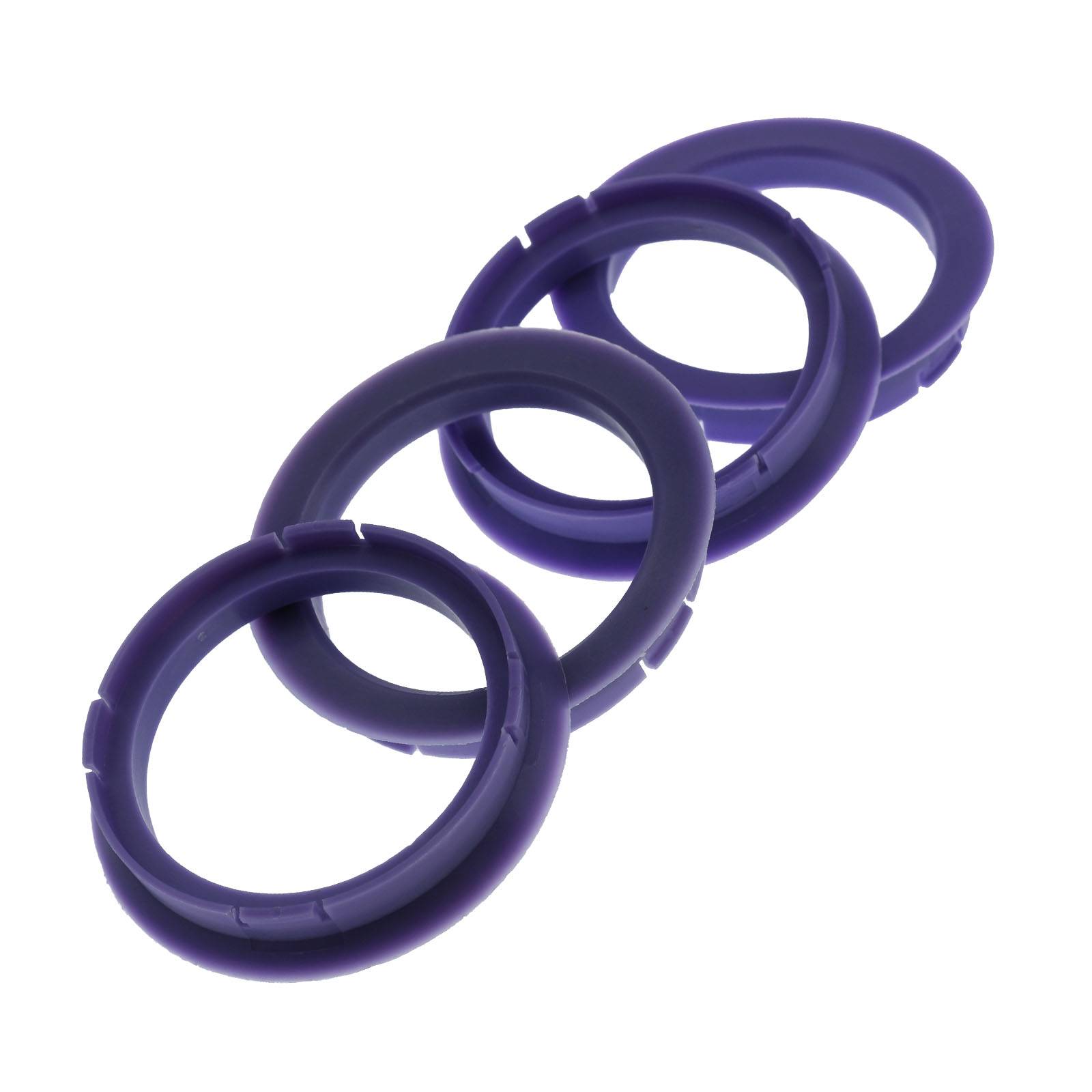 4x BRANDT Zentrierringe 72,5 x 60,1 mm Lila Radnabe Felgen Ringe