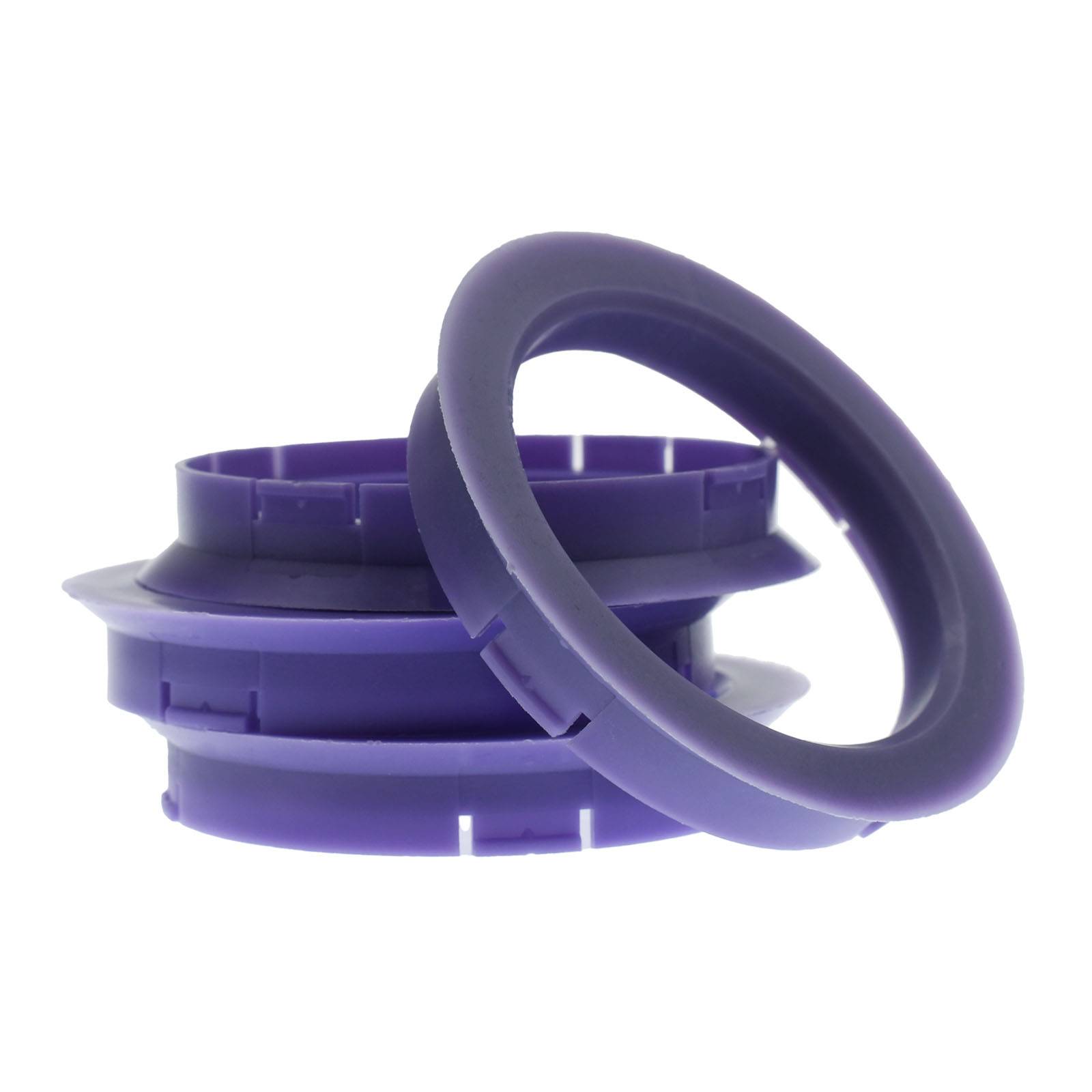 4x BRANDT Zentrierringe 72,5 x 60,1 mm Lila Radnabe Felgen Ringe