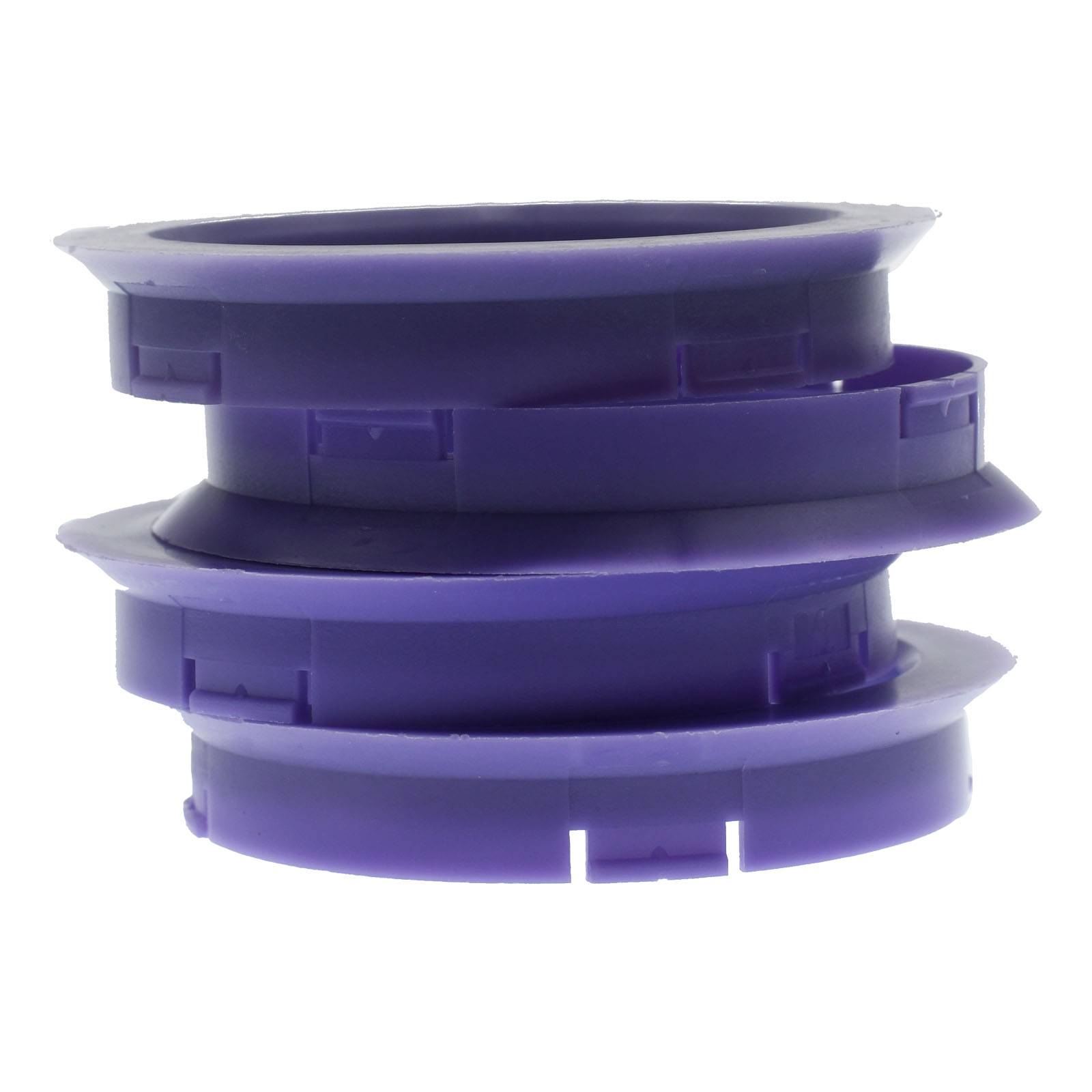 4x BRANDT Zentrierringe 72,5 x 60,1 mm Lila Radnabe Felgen Ringe + 1x Reifen Kreide Fett Stift