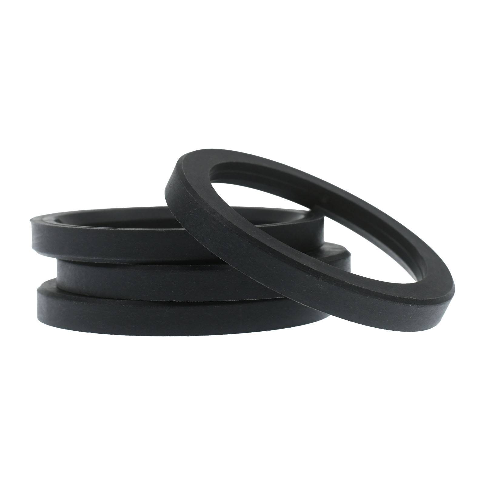 4x BRANDT Zentrierringe 72,0 x 56,1 mm Dunkelgrau Radnabe Felgen Ringe