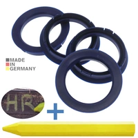 4x BRANDT Zentrierringe 74,1 x 58,1 mm Dunkelblau Radnabe Felgen Ringe + 1x Reifen Kreide Fett Stift 4x BRANDT Zentrierringe 74,1 x 58,1 mm Dunkelblau Radnabe Felgen Ringe + 1x Reifen Kreide Fett Stift