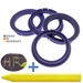 4x BRANDT Zentrierringe 72,5 x 60,1 mm Lila Radnabe Felgen Ringe + 1x Reifen Kreide Fett Stift 4x BRANDT Zentrierringe 72,5 x 60,1 mm Lila Radnabe Felgen Ringe + 1x Reifen Kreide Fett Stift