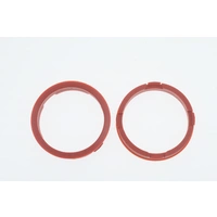 4x BRANDT Zentrierringe 73,1 x 63,4 mm Rot Radnabe Felgen Ringe + 1x Reifen Kreide Fett Stift 4x BRANDT Zentrierringe 73,1 x 63,4 mm Rot Radnabe Felgen Ringe + 1x Reifen Kreide Fett Stift