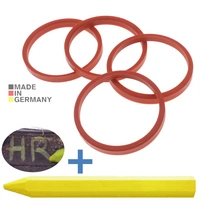 4x BRANDT Zentrierringe 72,0 x 63,4 mm Rot Radnabe Felgen Ringe + 1x Reifen Kreide Fett Stift 4x BRANDT Zentrierringe 72,0 x 63,4 mm Rot Radnabe Felgen Ringe + 1x Reifen Kreide Fett Stift