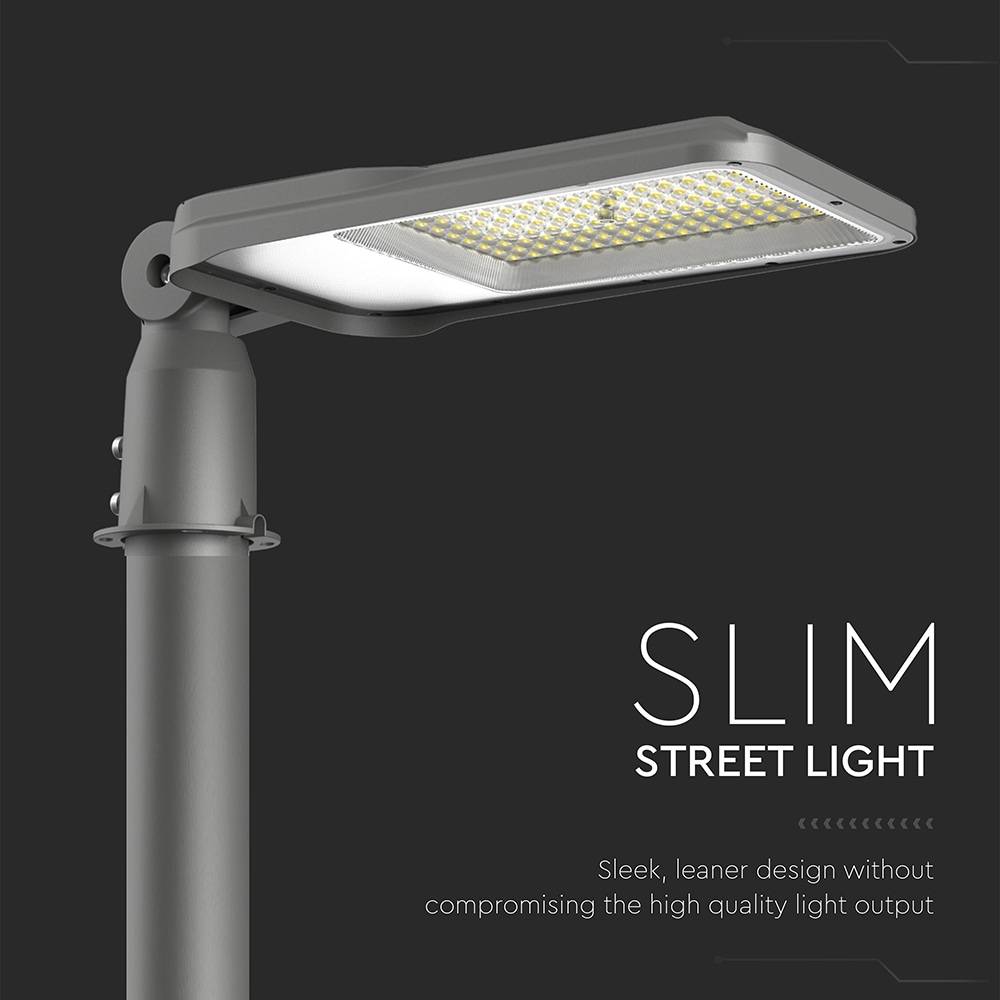 V-TAC LED-Straßenleuchte, VT-105ST, EEK: E, 100 W, 4000 K, schwarz