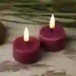 LED Teelicht Mia Deluxe Homeart flackernd inkl. Batterien D: 4,1cm malve 2St. LED Teelicht Mia Deluxe Homeart flackernd inkl. Batterien D: 4,1cm malve 2St.