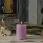 LED Kerze Mia Deluxe Homeart Echtwachs flackernd H: 10cm D: 7,5cm lavendel LED Kerze Mia Deluxe Homeart Echtwachs flackernd H: 10cm D: 7,5cm lavendel