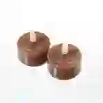 LED Teelicht Mia Deluxe Homeart flackernd mit Batterien D: 4,1cm karamell 2St LED Teelicht Mia Deluxe Homeart flackernd mit Batterien D: 4,1cm karamell 2St