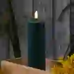 LED Kerze Mia Deluxe Homeart Echtwachs flackernde Flamme H: 15cm D: 5cm petrol LED Kerze Mia Deluxe Homeart Echtwachs flackernde Flamme H: 15cm D: 5cm petrol