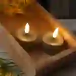 LED Teelichter Mia Deluxe Homeart flackernd inkl. Batterien D: 4,1cm sand 2St. LED Teelichter Mia Deluxe Homeart flackernd inkl. Batterien D: 4,1cm sand 2St.