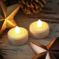 LED Teelichter flackernd flammenlos inkl. Batterien Timer D: 3,6cm weiß 12er Set LED Teelichter flackernd flammenlos inkl. Batterien Timer D: 3,6cm weiß 12er Set