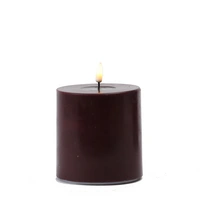 LED Kerze Mia Deluxe Homeart Echtwachs flackernde Flamme H: 10cm D: 10cm weinrot LED Kerze Mia Deluxe Homeart Echtwachs flackernde Flamme H: 10cm D: 10cm weinrot