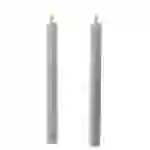 LED Stabkerzen Mia Deluxe Homeart Tafelkerzen Echtwachs 3D Flamme 24cm weiß 2Stk LED Stabkerzen Mia Deluxe Homeart Tafelkerzen Echtwachs 3D Flamme 24cm weiß 2Stk