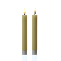 LED Stabkerzen Mia Deluxe Homeart Tafelkerzen Echtwachs 3D Flamme 15cm gelb 2Stk LED Stabkerzen Mia Deluxe Homeart Tafelkerzen Echtwachs 3D Flamme 15cm gelb 2Stk