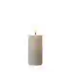 LED Kerze Deluxe Homeart Echtwachs flackernde 3D Flamme H: 10cm D: 5cm creme LED Kerze Deluxe Homeart Echtwachs flackernde 3D Flamme H: 10cm D: 5cm creme