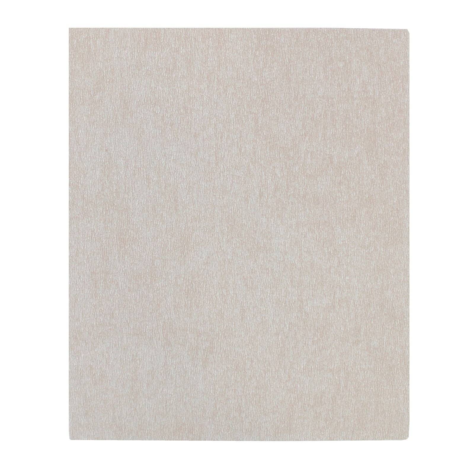 Eine schlichte, helle beige rechteckige Oberfläche mit einer dezenten Textur.