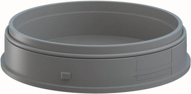 Werma Maxi Adapter Bodenmontage 26270001 grau Industriematerial Ind-Schaltgeraete