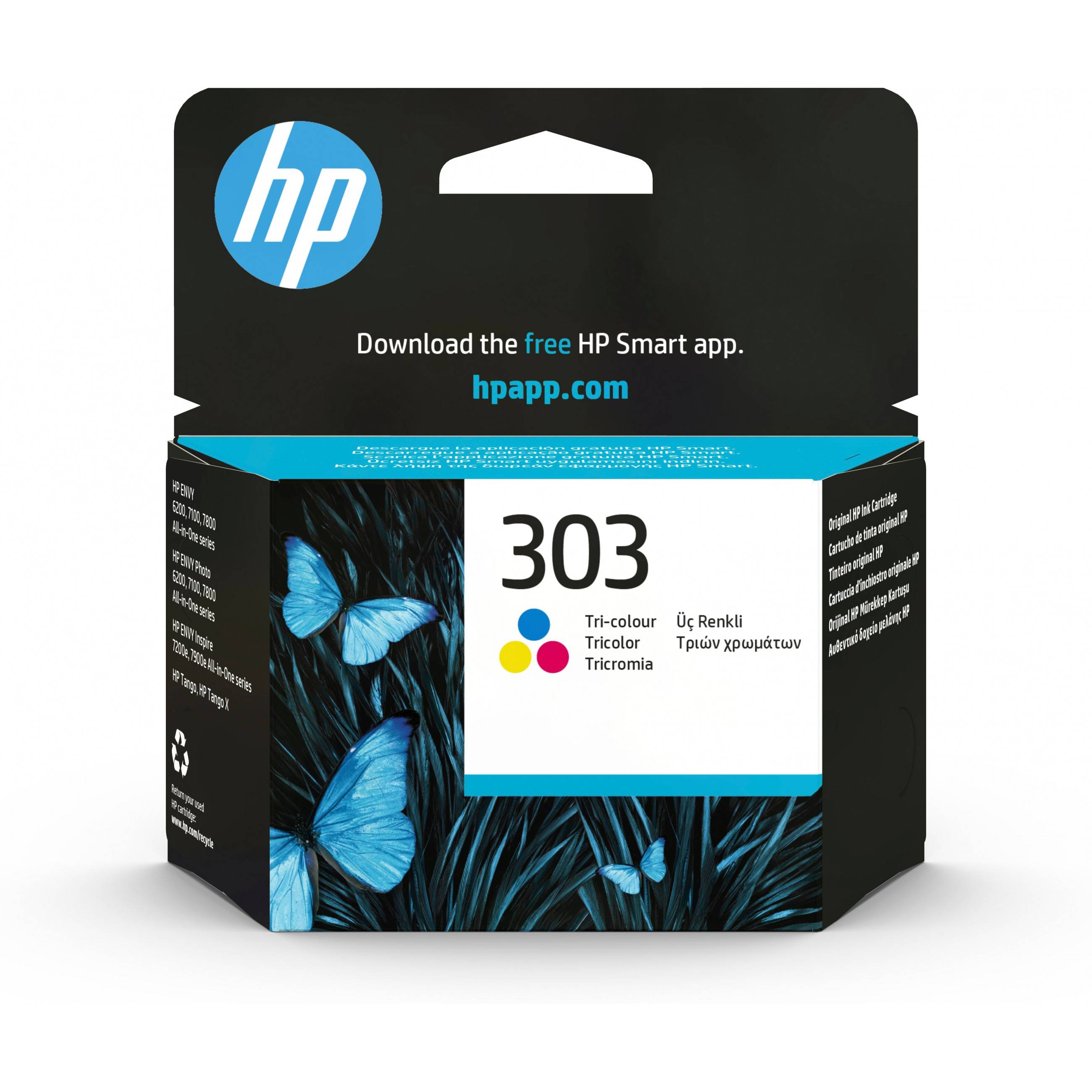 HP HP 303 Tri-colour T6N01AE#ABE Verbrauchsmaterialien Tinte