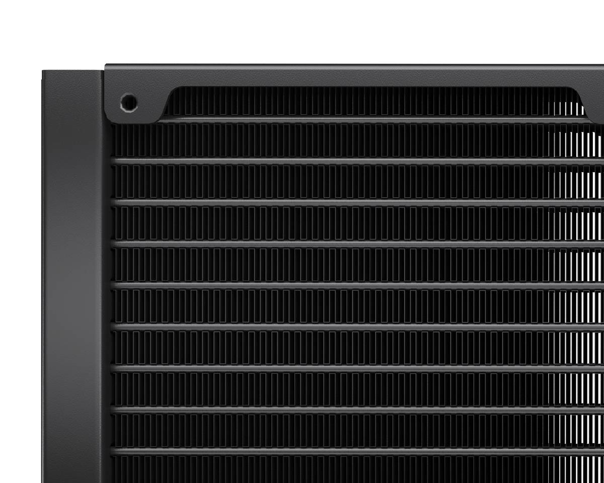 COUGAR CPU Wasserkühlung Poseidon-GT 240, ARGB, Schwarz, All-in-One-Flüssigkeitskühler, 12 cm, Schwarz