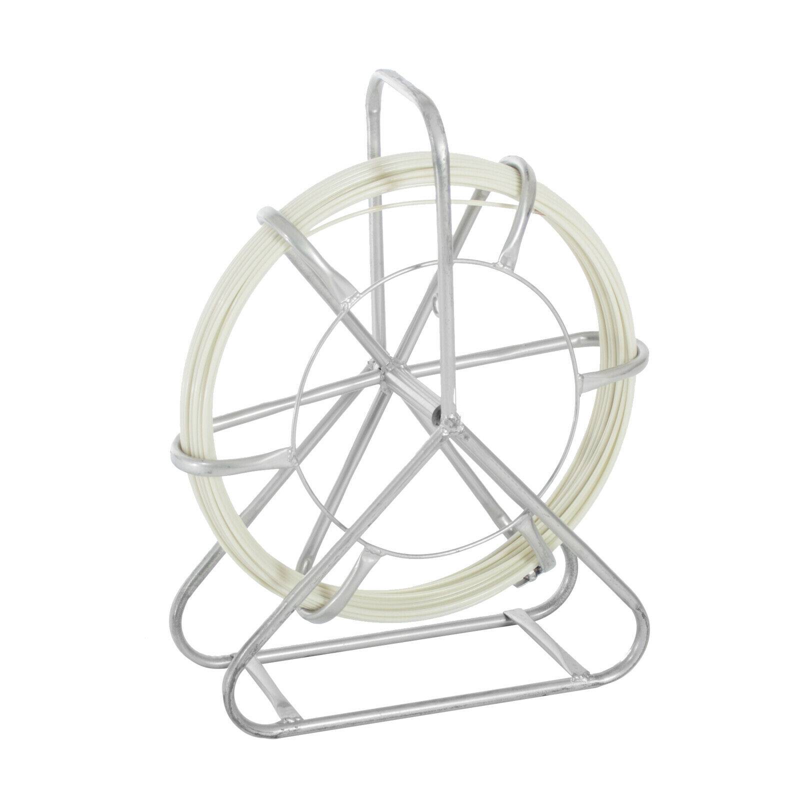 Einziehband Einziehspirale Einziehhilfe Röhrenschlange Kabel Kabeleinziehgerät 5mm / 50m