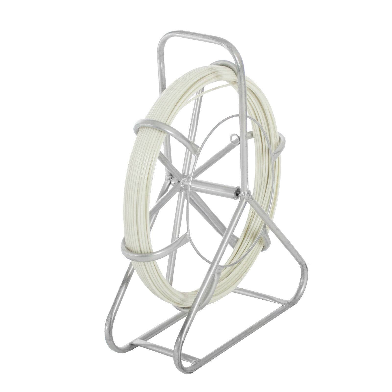 Einziehband Einziehspirale Einziehhilfe Röhrenschlange Kabel Kabeleinziehgerät 5mm / 50m