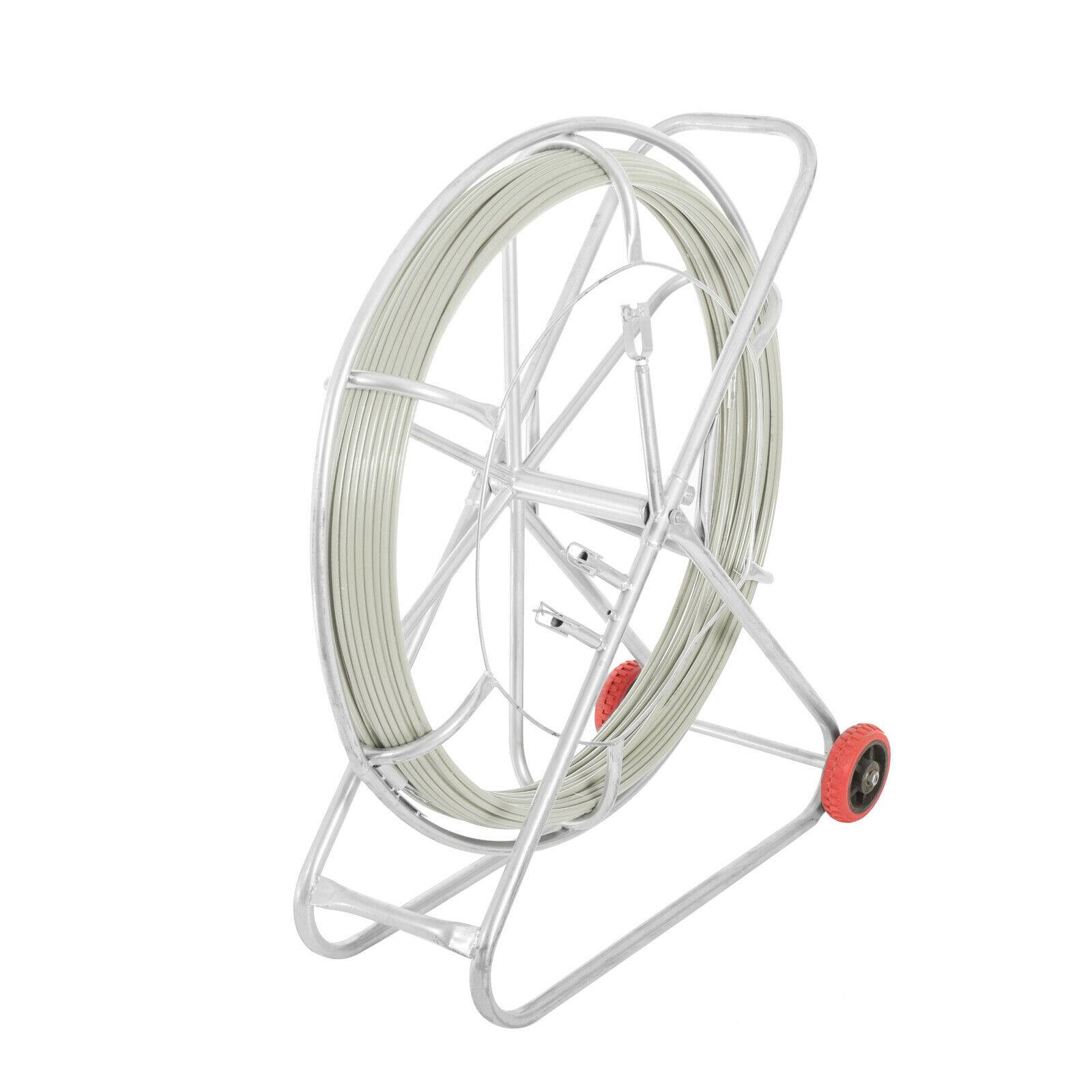 Einziehband Einziehspirale Einziehhilfe Röhrenschlange Kabel Kabeleinziehgerät 11mm / 150m