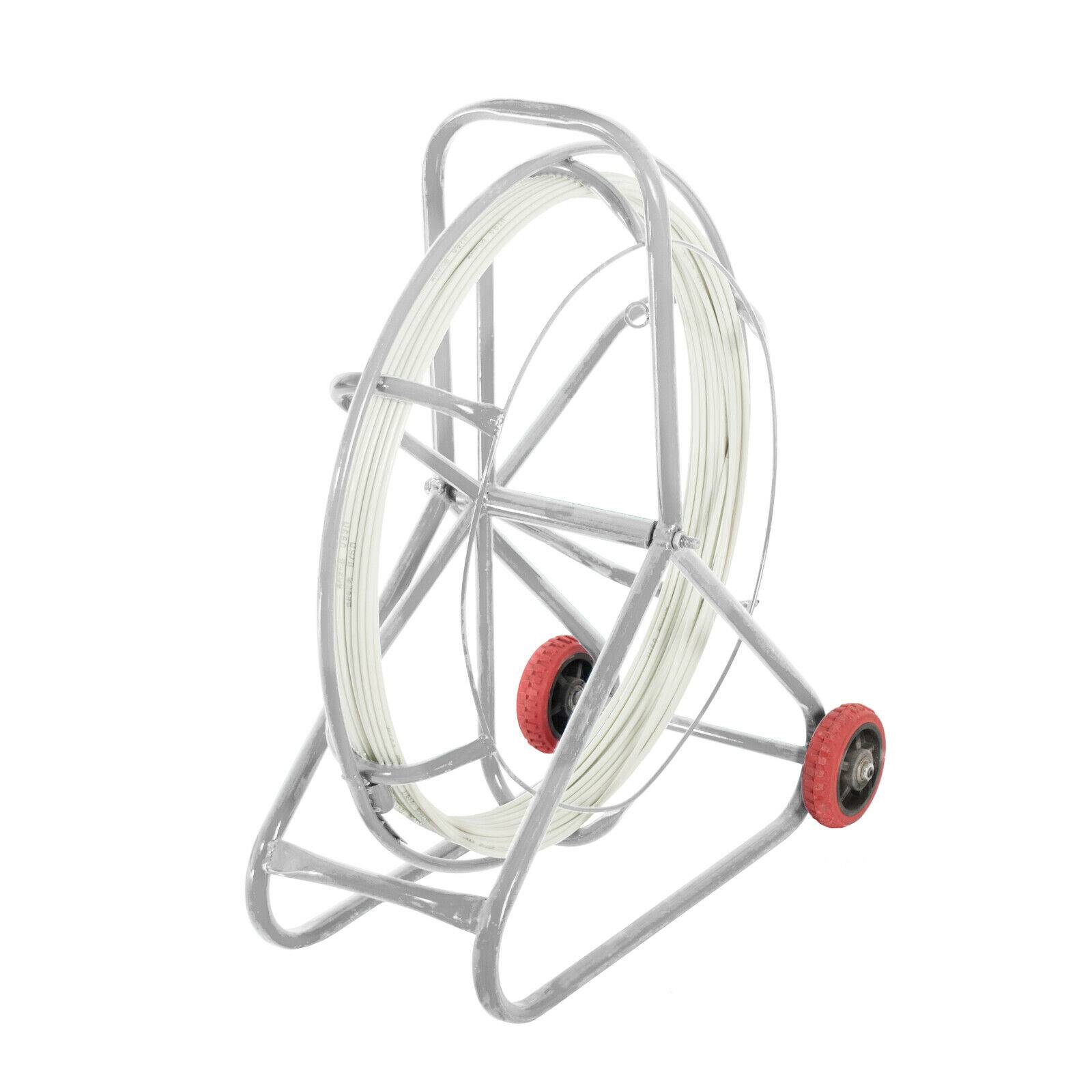 Einziehband Einziehspirale Einziehhilfe Röhrenschlange Kabel Kabeleinziehgerät 8mm / 100m