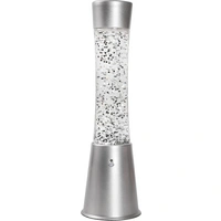I-TOTAL® farbwechselnde LED-Lavalampe mit Glitzer, transparente Flüssigkeit I-TOTAL® farbwechselnde LED-Lavalampe mit Glitzer, transparente Flüssigkeit