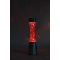 I-TOTAL® farbwechselnde LED-Lavalampe mit Glitzer, transparente Flüssigkeit I-TOTAL® farbwechselnde LED-Lavalampe mit Glitzer, transparente Flüssigkeit