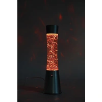 I-TOTAL® farbwechselnde LED-Lavalampe mit Glitzer, transparente Flüssigkeit I-TOTAL® farbwechselnde LED-Lavalampe mit Glitzer, transparente Flüssigkeit