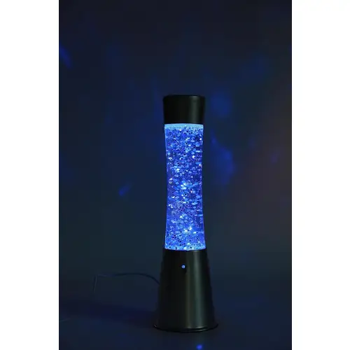 I-TOTAL® farbwechselnde LED-Lavalampe mit Glitzer, transparente Flüssigkeit I-TOTAL® farbwechselnde LED-Lavalampe mit Glitzer, transparente Flüssigkeit