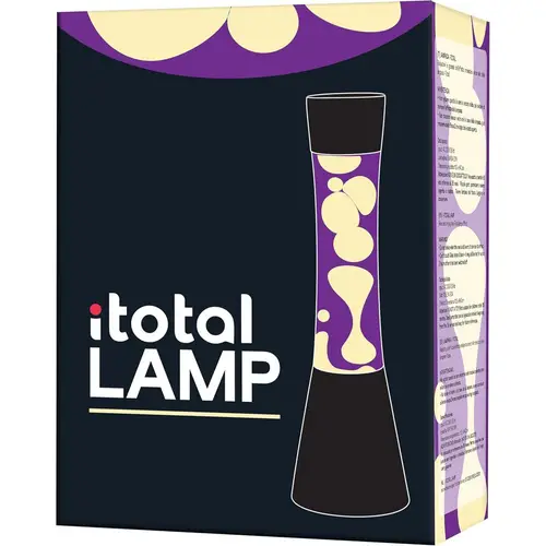 I-TOTAL® - Lavalampe Magie Lavaspektakel: Einzigartiges für Ihr Zuhause Violett/Wachs Weiß I-TOTAL® - Lavalampe Magie Lavaspektakel: Einzigartiges für Ihr Zuhause Violett/Wachs Weiß