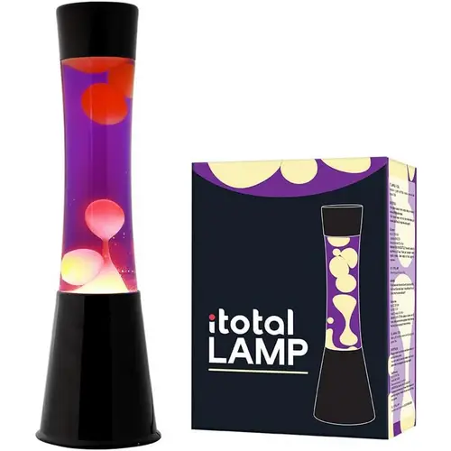 I-TOTAL® - Lavalampe Magie Lavaspektakel: Einzigartiges für Ihr Zuhause Violett/Wachs Weiß I-TOTAL® - Lavalampe Magie Lavaspektakel: Einzigartiges für Ihr Zuhause Violett/Wachs Weiß