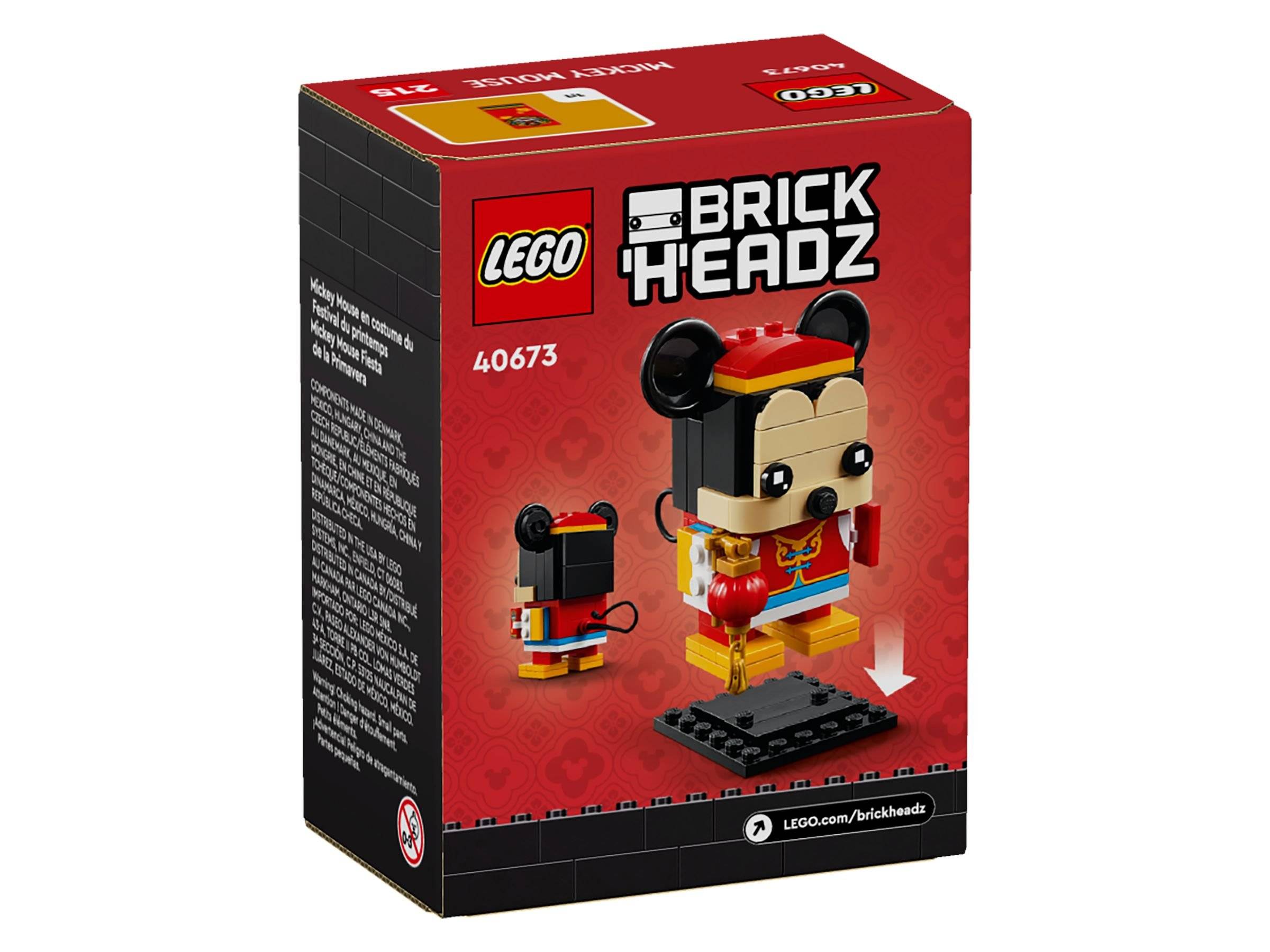 LEGO® BrickHeadz 40673 Micky Maus im Frühlingsfestkostüm