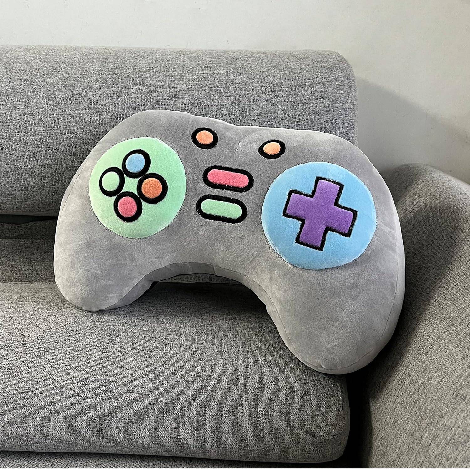 I-TOTAL® Dekoratives Kissen für Bett/Sofa Bequem kuschelig Let's Play