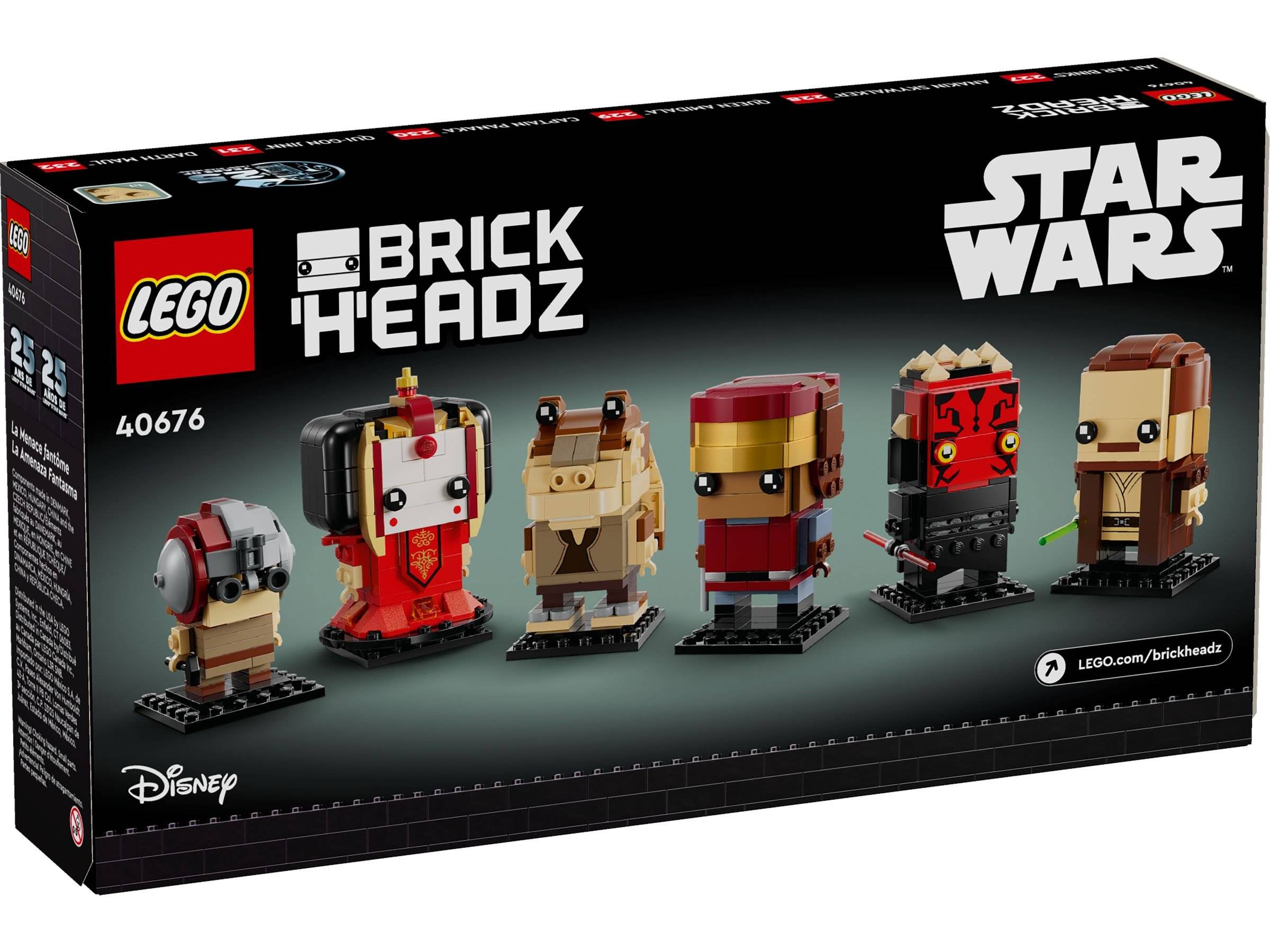 LEGO® BrickHeadz 40676 Die dunkle Bedrohung™